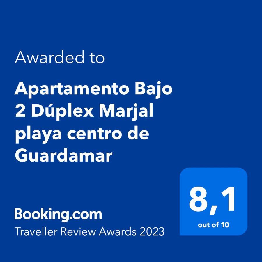 Apartamento Bajo 2 Duplex Marjal Playa Centro De Guardamar Guardamar del Segura Ngoại thất bức ảnh